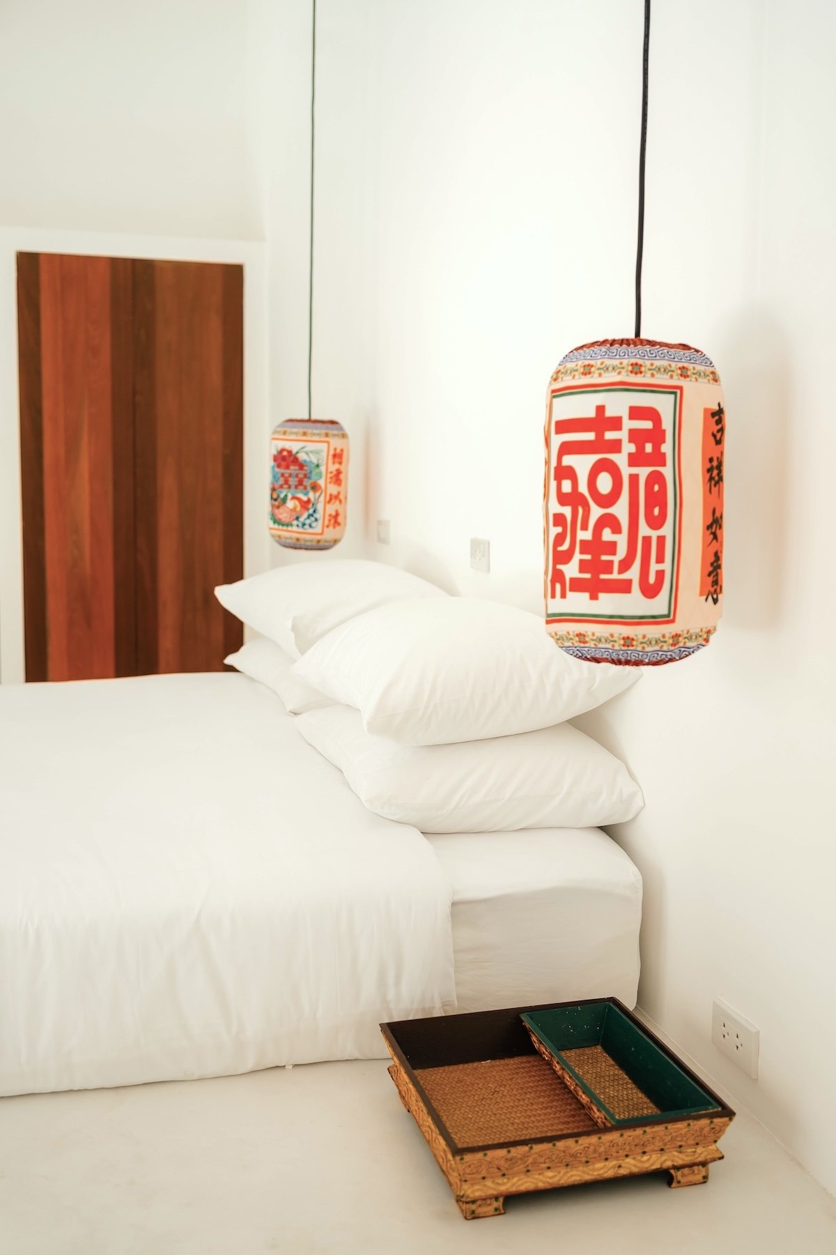 Serene bedroom suite with soft linens at Villa Aditi, Koh Samui